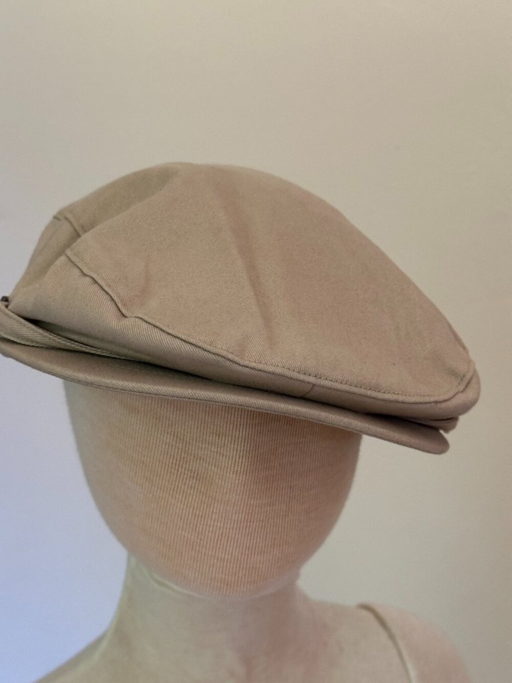 Archival Janie and Jack Baby Boy Khaki Newsboy Flat Cap (6–8 Years) NWOT